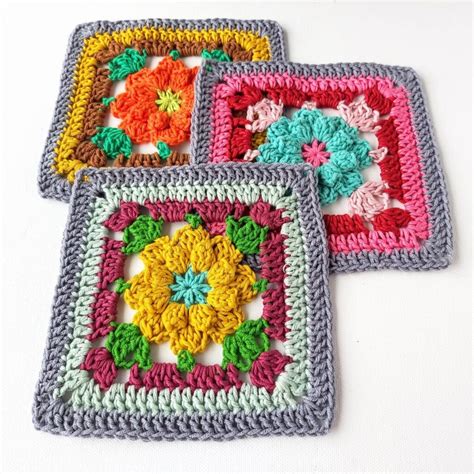 unusual granny square patterns